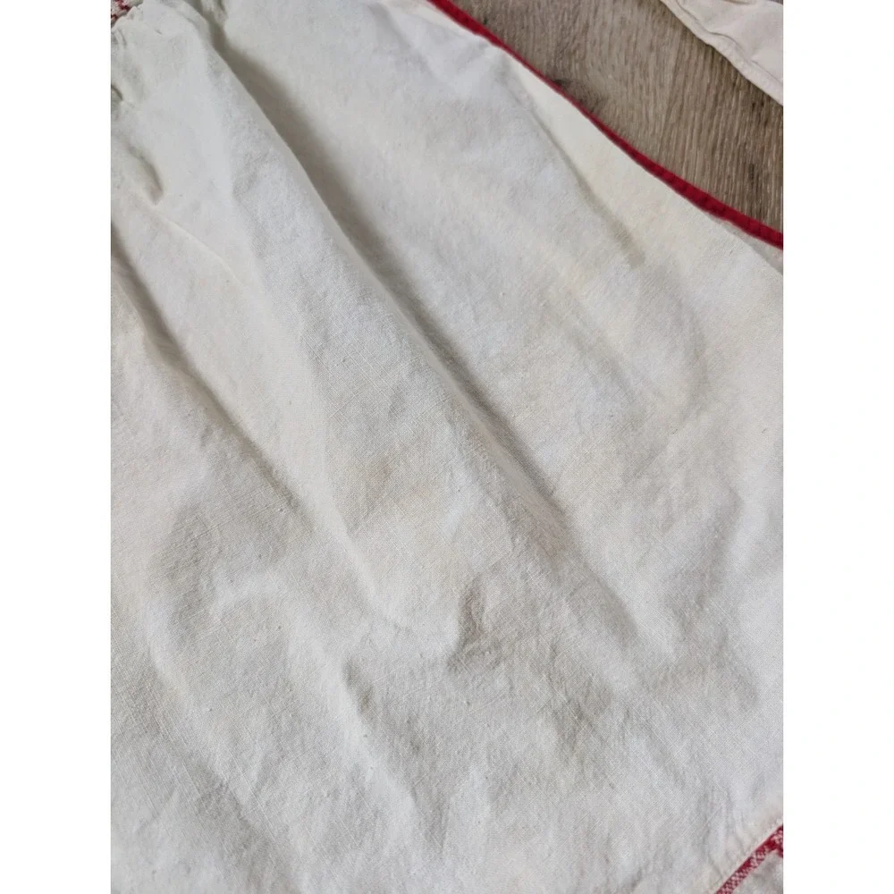 Vintage Valentine's Half Waist Kitchen Hostess Apron with Red Heart‎